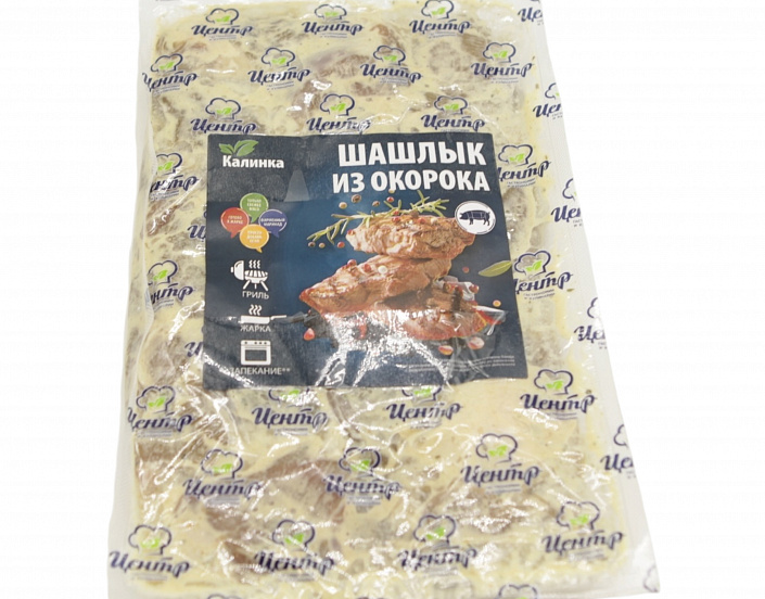 Шашлык из окорока бело-бруно