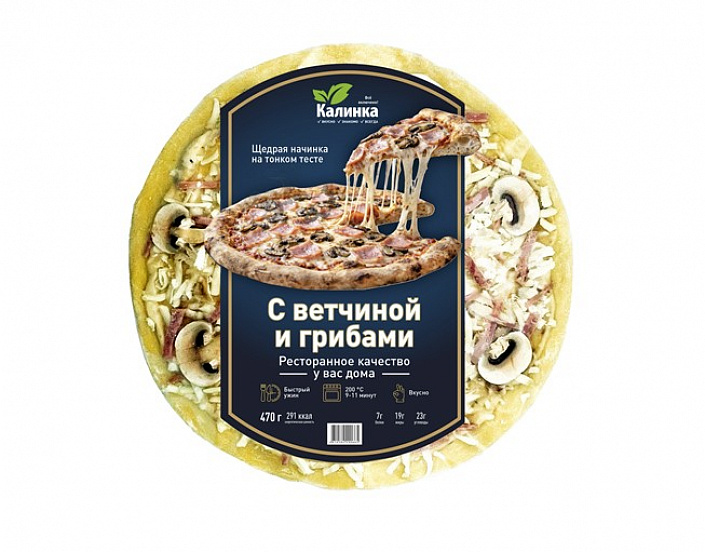 Пицца Ветчина и грибы