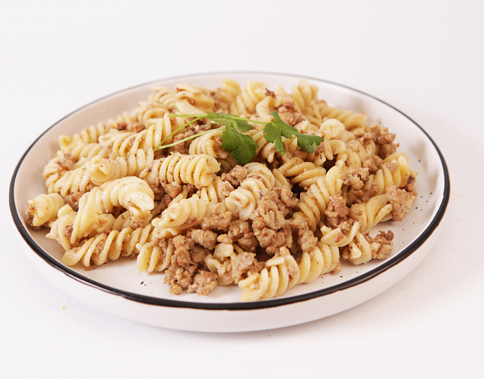 Макароны по-флотски со свиным фаршем